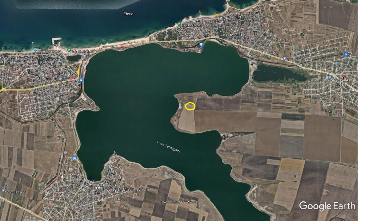 Teren de vanzare in Tuzla zona lac sarat Techirghiol