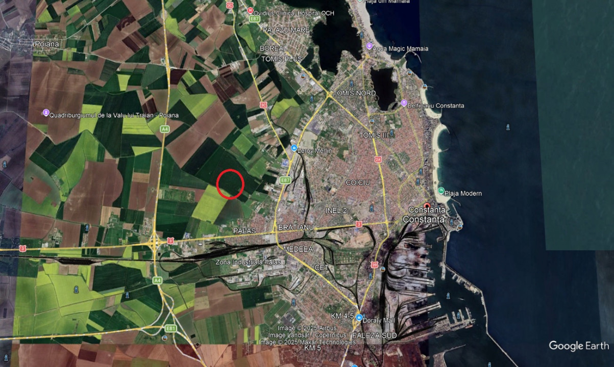 Teren de vanzare in Constanta 