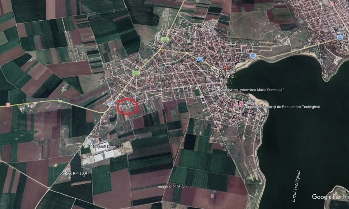 Teren de vanzare in Techirghiol lot de casa