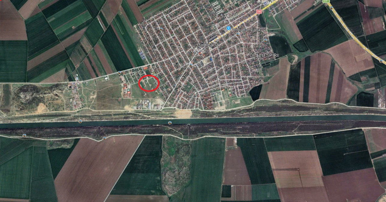 Vand teren in Cumpana zona stadion