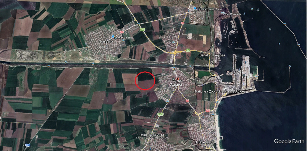 Teren de vanzare in Agigea 