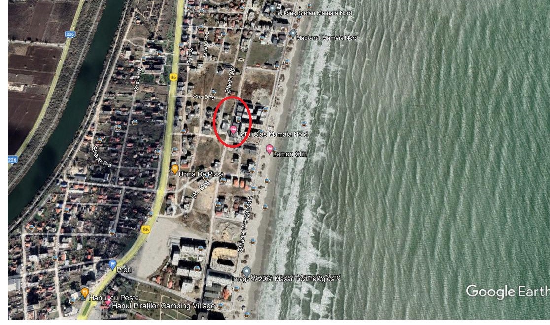 Teren de vanzare in Mamaia Nord zona Kazeboo