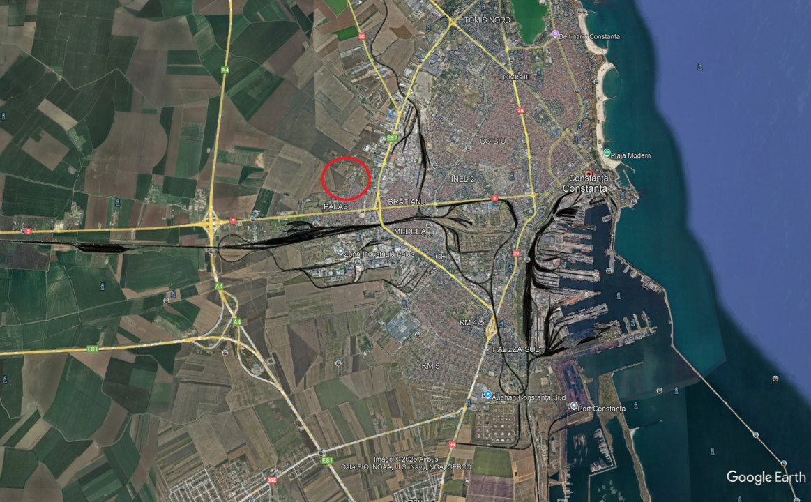 Teren de vanzare in Constanta 