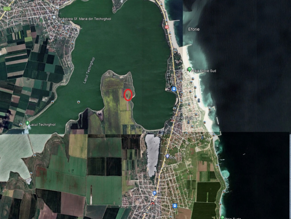 Anunturi vanzari terenuri Tuzla zona lacul sarat Techirghiol