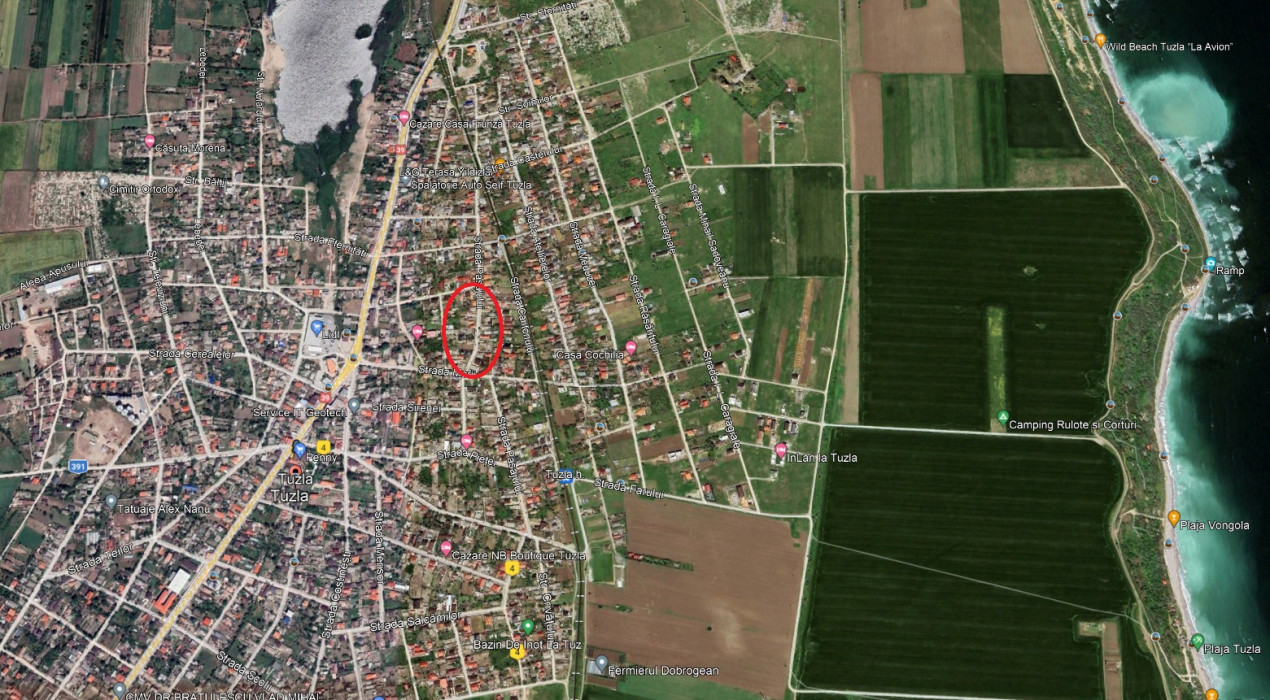 Oferte vanzari terenuri in Tuzla