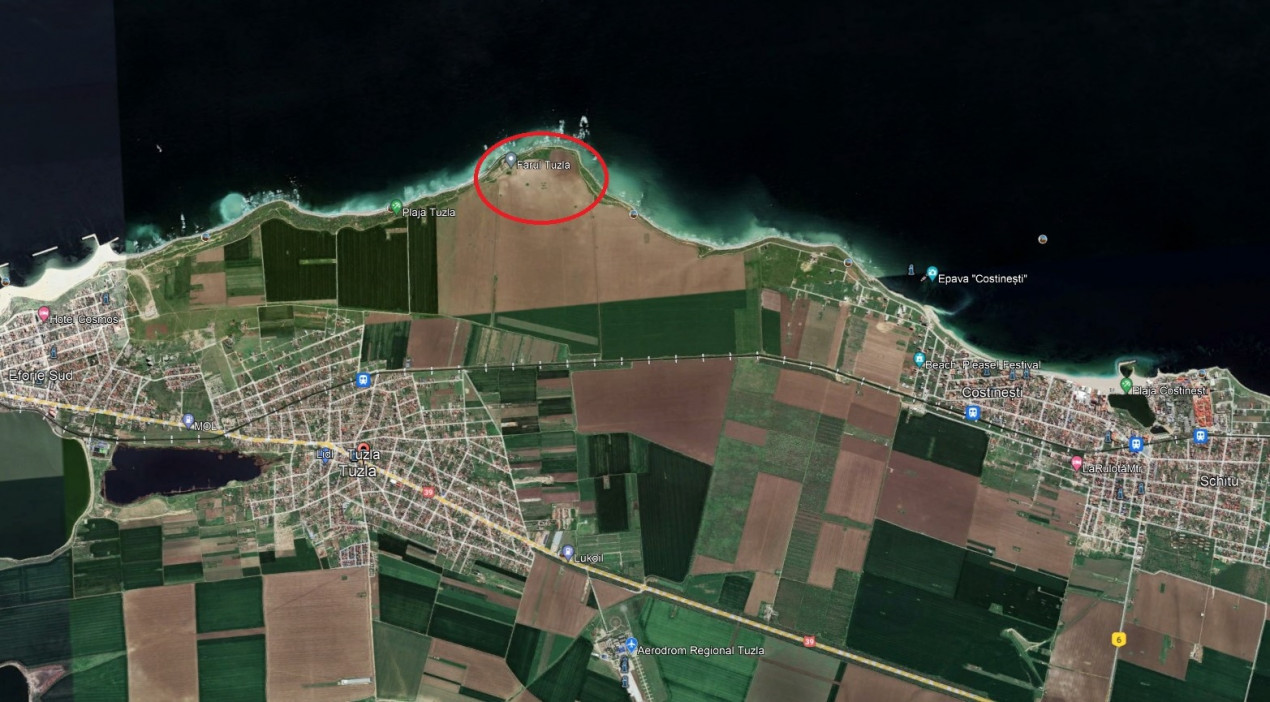 Vand teren in Tuzla zona Far 