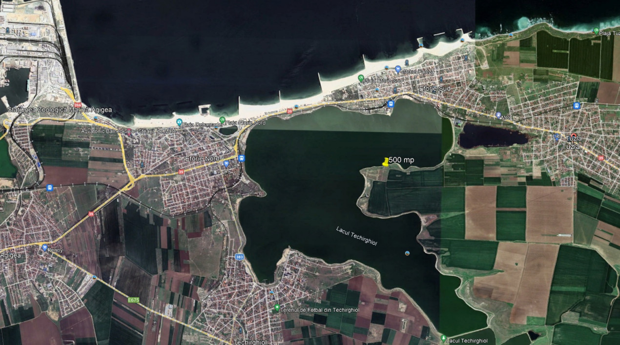 Teren de vanzare in Tuzla zona lac sarat Techirghiol