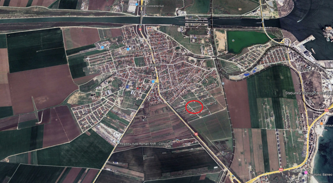 Anunturi vanzari terenuri in Agigea