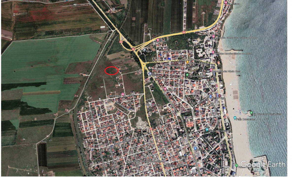 Vanzari terenuri in Eforie Nord zona cartier nou