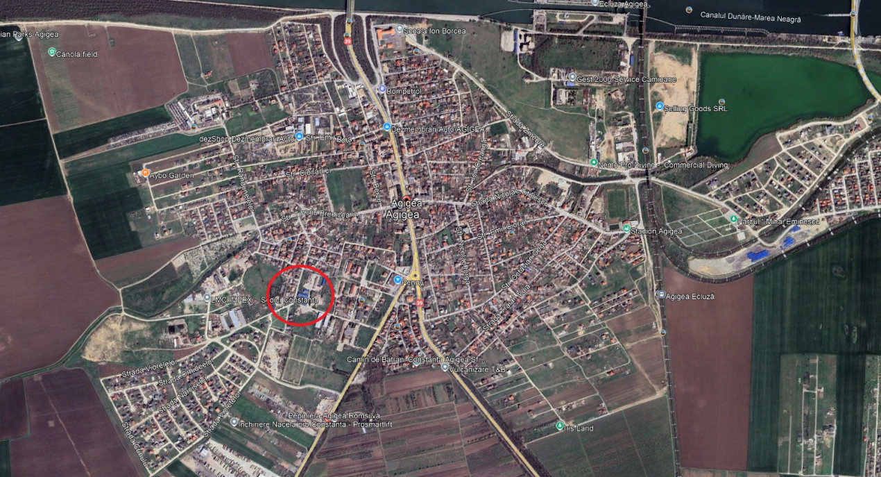 Teren de vanzare in Agigea zona moara