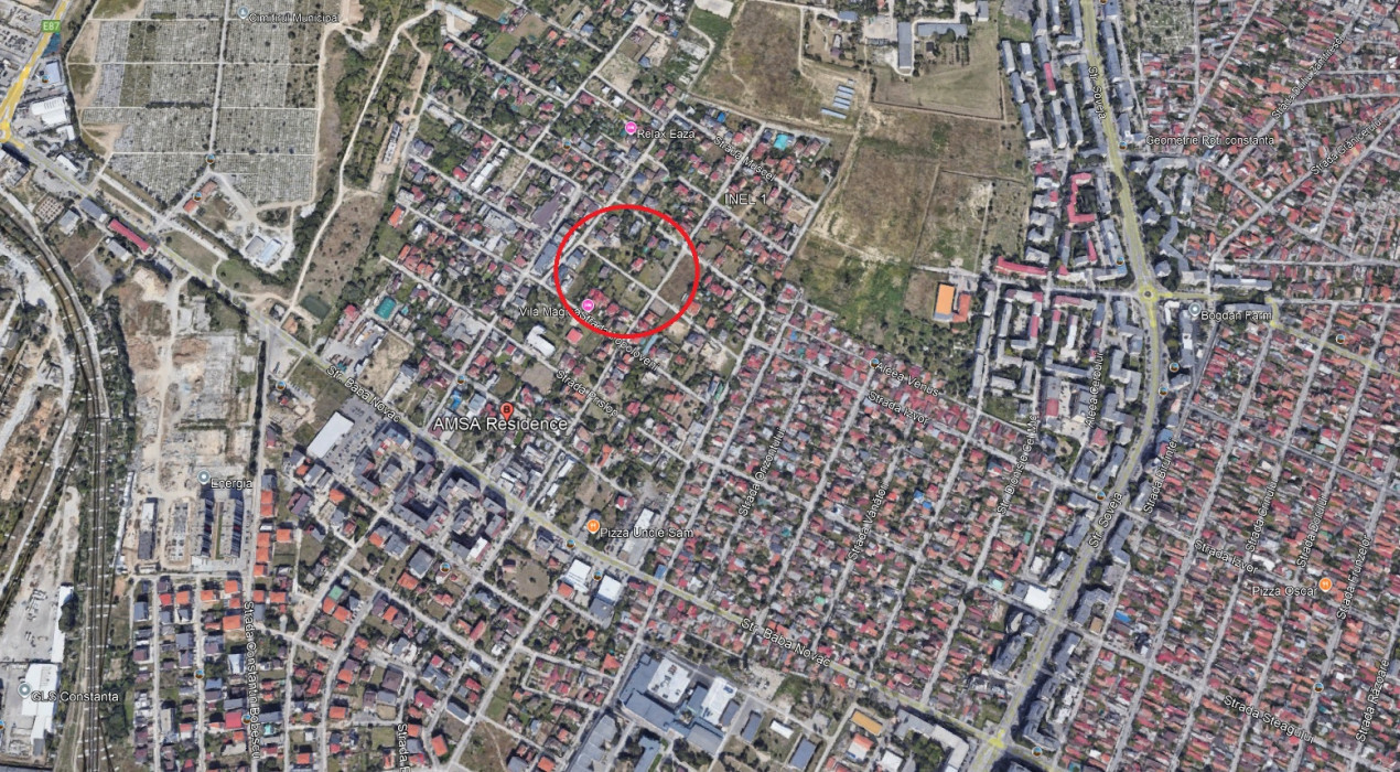 Teren de vanzare in Constanta  zona Kamsas