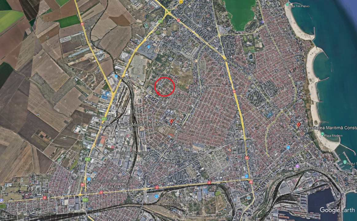 Vand teren in Constanta zona Kamsas