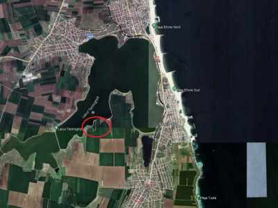 Teren de vanzare in Tuzla pe malul lacului sarat Techirghiol