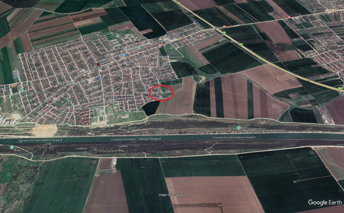 Teren de vanzare in Cumpana