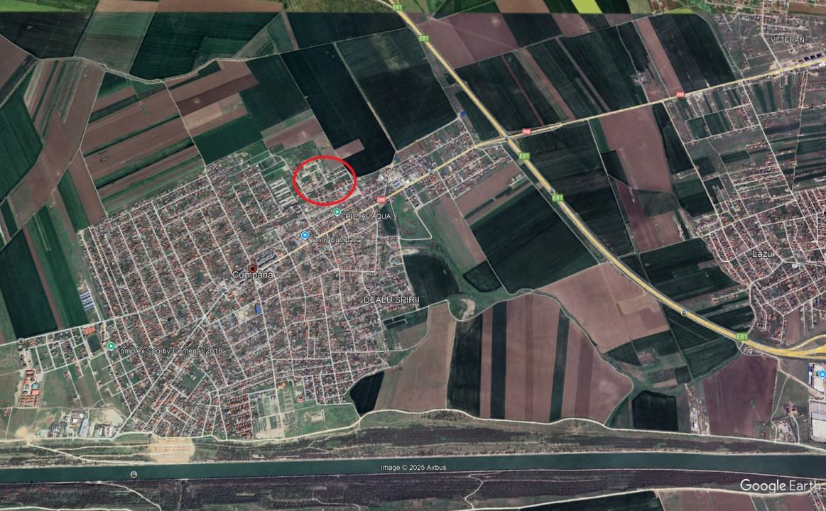 Vand teren in Cumpana lot de casa