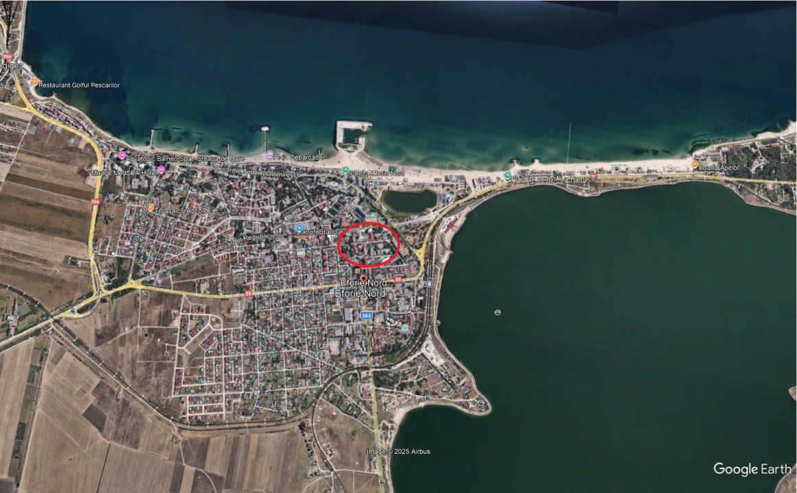 Teren de vanzare in Eforie Nord zona Hotel Europa