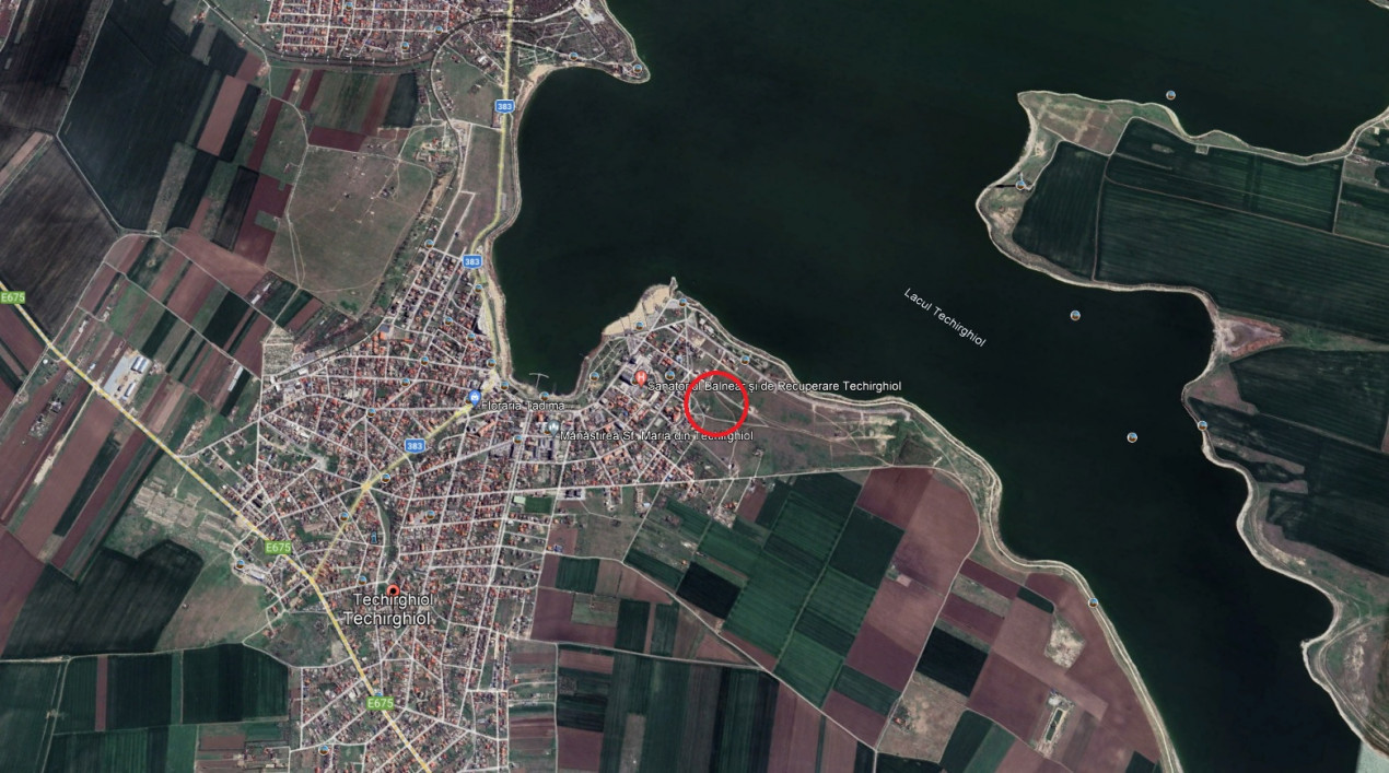 Teren de vanzare in Techirghiol zona Lac 