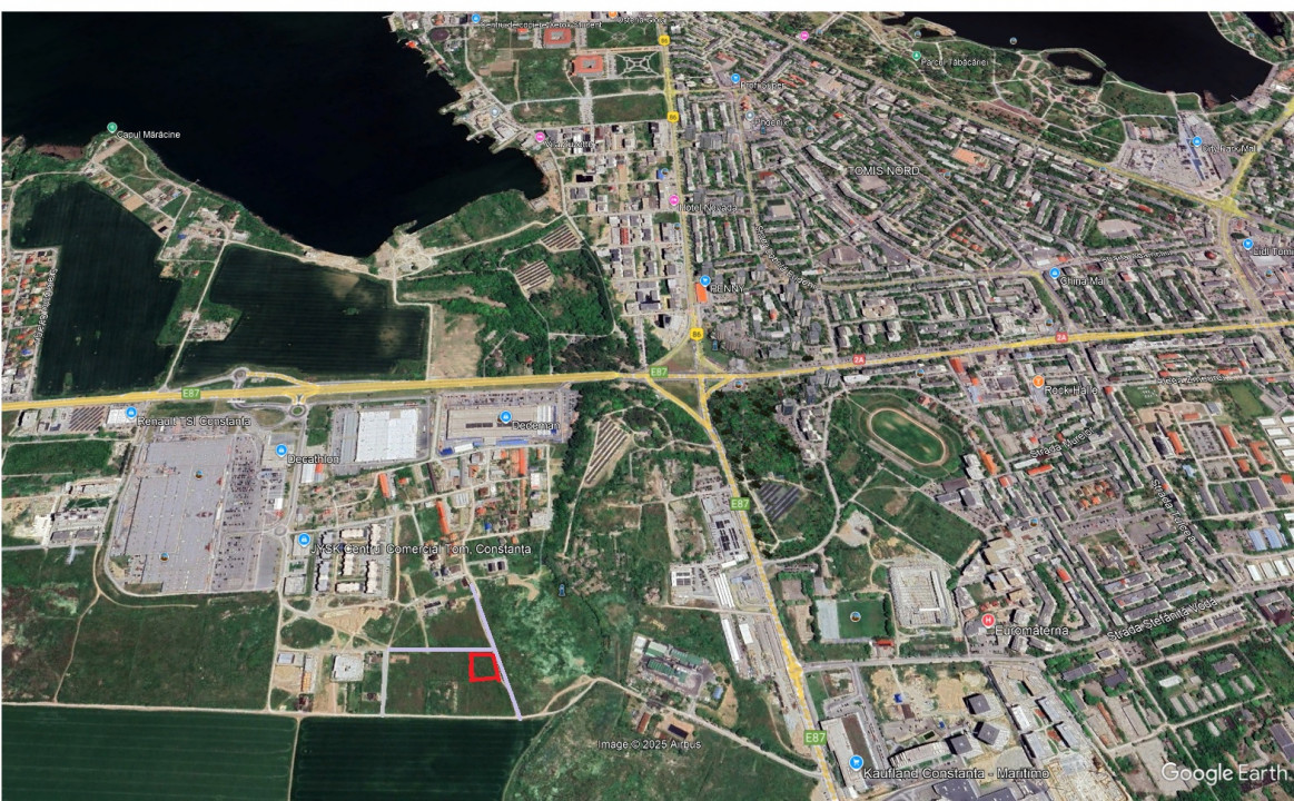 Vanzari terenuri in Constanta zona Dedeman - Tomis Nord