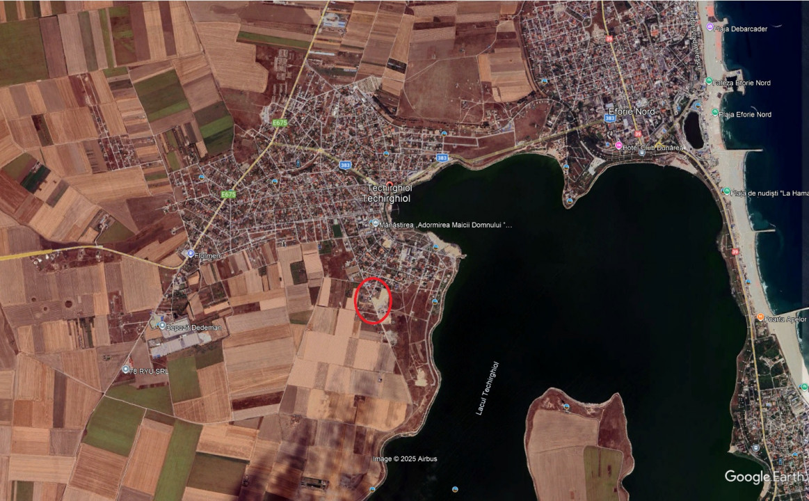 Teren de vanzare in Techirghiol