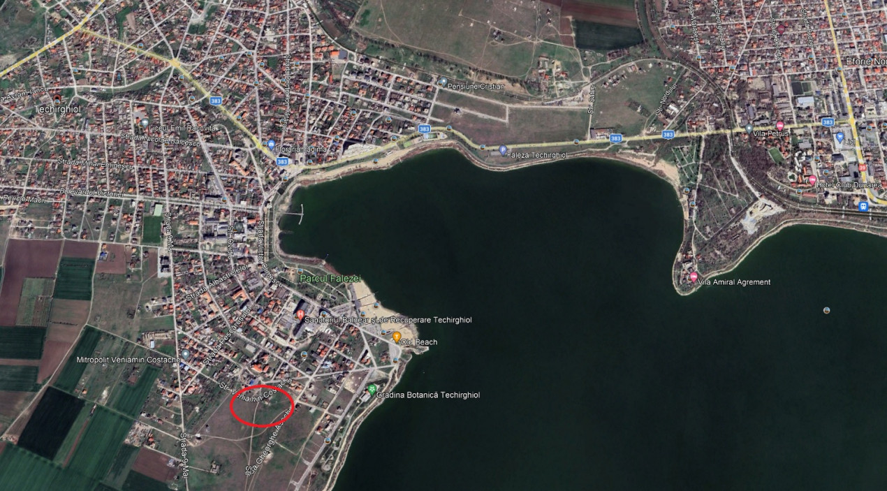 Vanzari terenuri in Techirghiol zona Sanatoriu