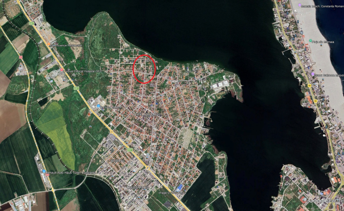 Teren de vanzare in Palazu Mare