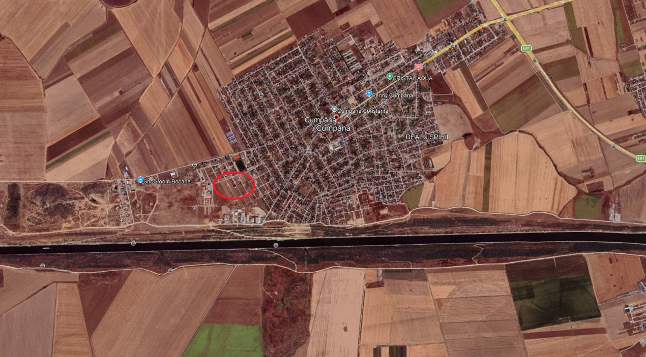 Teren de vanzare in Cumpana